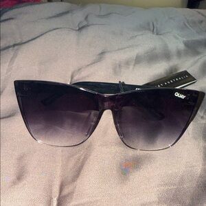 Quay Australia Women's Cat-Eye Sunglasses in Purple Gradient